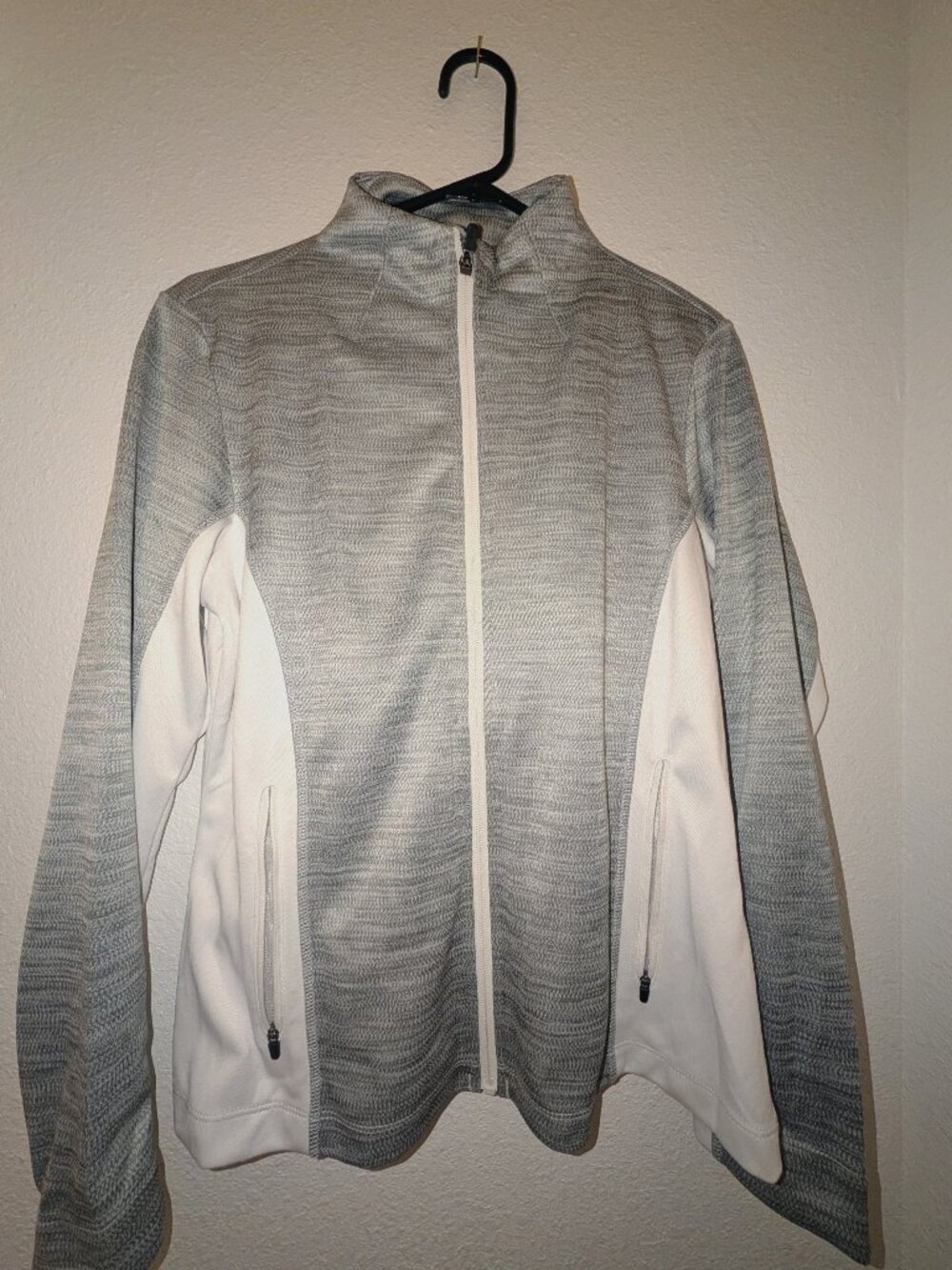 BNWT North End Women's Active Jacket Crystal Quartz Grey